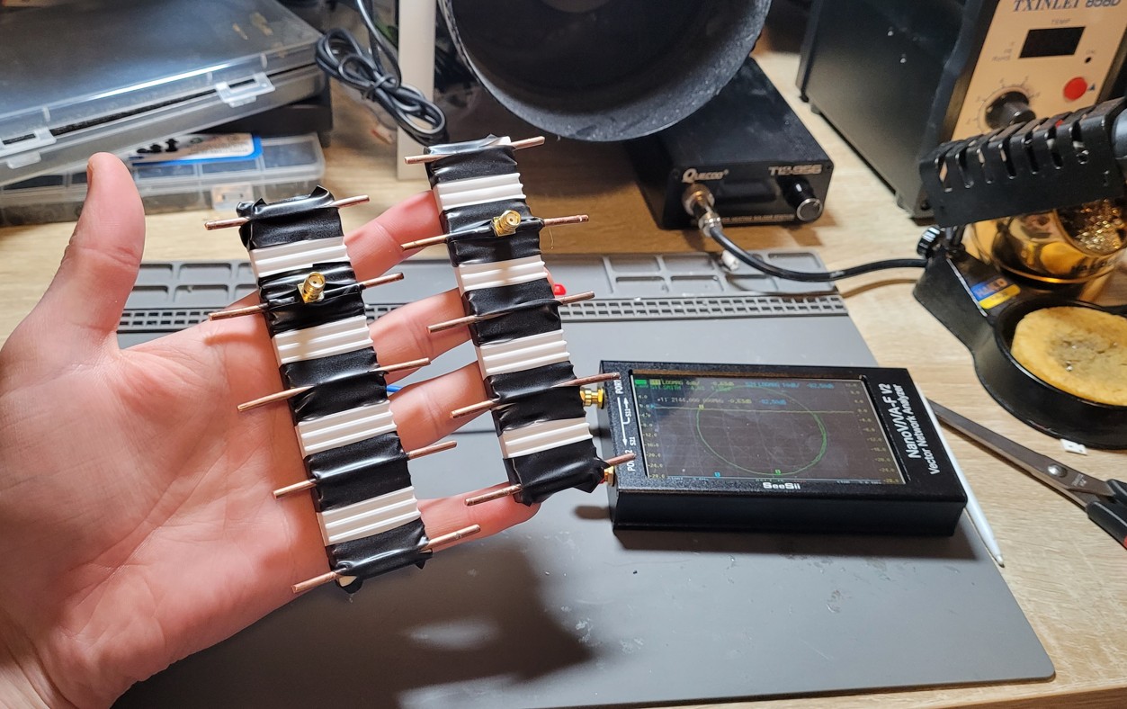 FMCW radar PCB - antennas photo