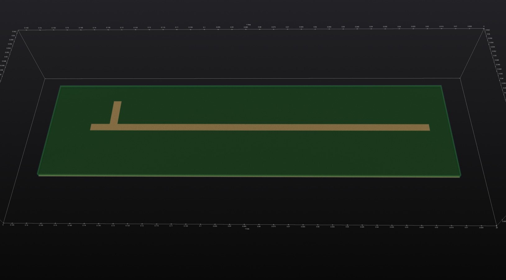 Microstrip stub preview